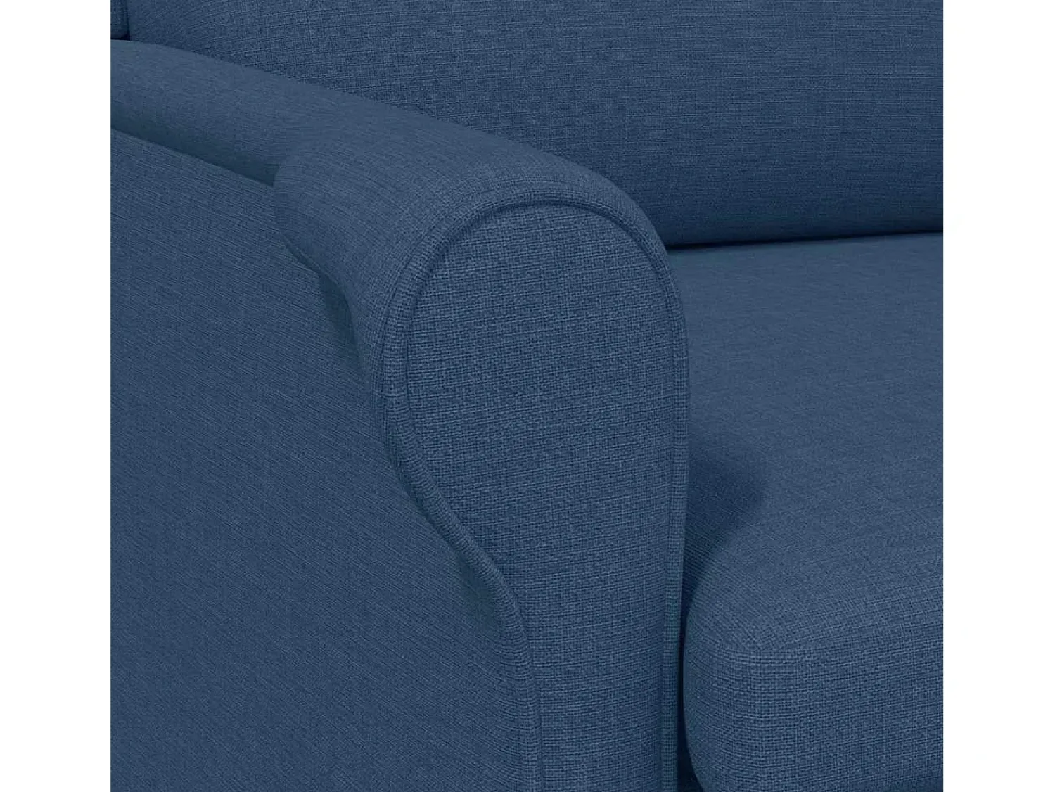 New vidaxl poltrona 76 x 94 x 102 cm tecido Azul