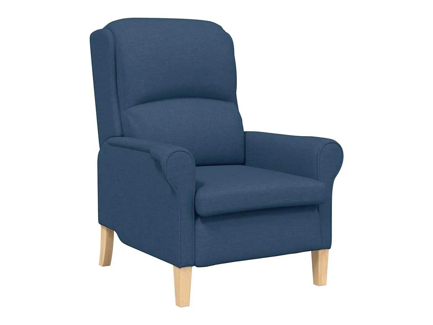 New vidaxl poltrona 76 x 94 x 102 cm tecido Azul