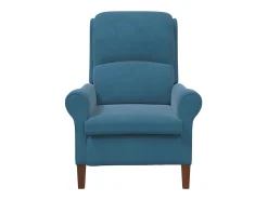 Poltrona|vidaxl poltrona 76 x 94 x 102 cm Veludo Azul