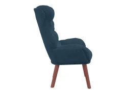 Hot vidaxl poltrona 69 x 74 x 93 cm Veludo Azul