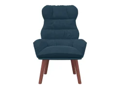 Hot vidaxl poltrona 69 x 74 x 93 cm Veludo Azul