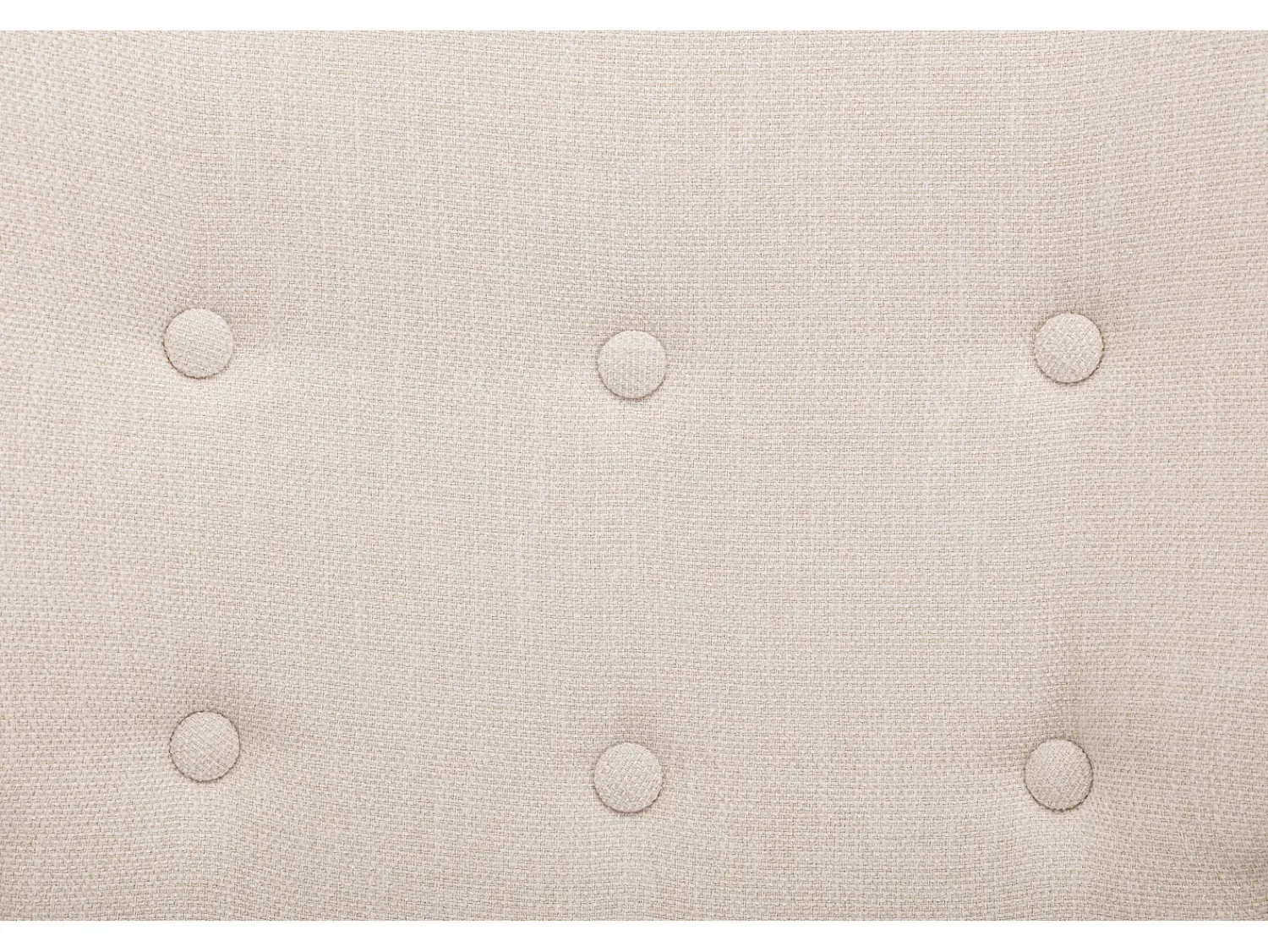 Vente-unique Poltrona balanço tecido matizado pés balanço botões decorativos no encosto ELMINA II^ Poltrona