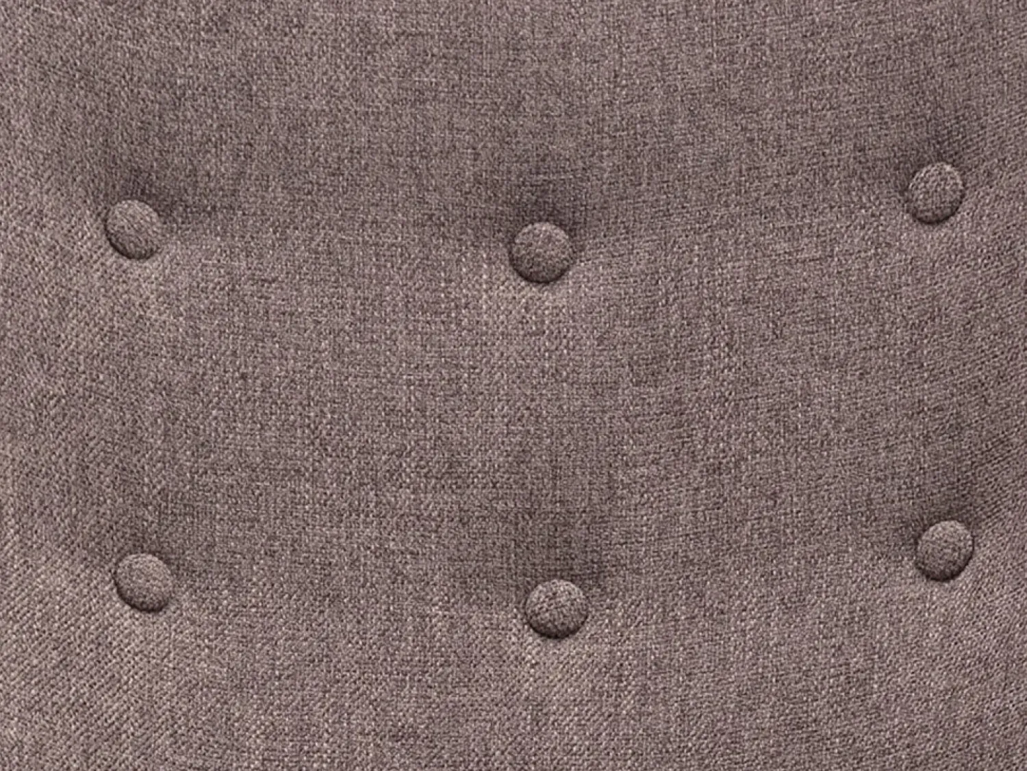 Discount Vente-unique Poltrona balanço tecido matizado pés balanço botões decorativos no encosto ELMINA II Taupe