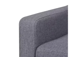 Poltrona*Mobikasa Poltrona cadeira assento de descanso sofá de design para sala de estar tecido cinza 1102324 Cinzento