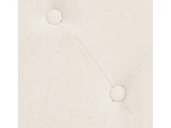 Poltrona|Mobikasa Poltrona cadeira assento de descanso sofá de design para sala de estar tecido creme 1102129/3 Branco