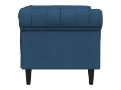 Poltrona* Poltrona chesterfield tecido PT880219 Azul