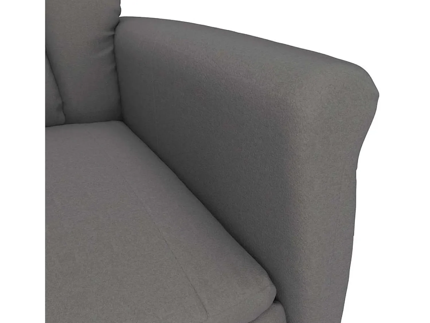 Sale vidaxl poltrona Cinza Escuro 96,5 x 70,5 x 95 cm Microfibra Cinzento