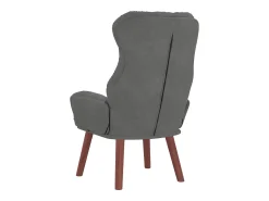 vidaxl poltrona Cinza Escuro 69 x 74 x 93 cm Veludo^ Poltrona
