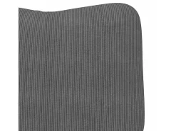 vidaxl poltrona Cinza Escuro 63 x 67 x 94 cm tecido^ Poltrona