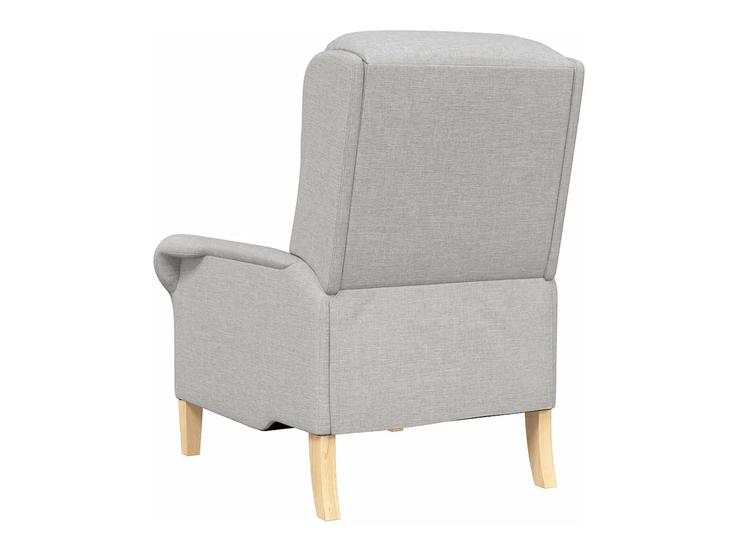 Clearance vidaxl poltrona Cinza Nuvem 76 x 94 x 102 cm tecido Cinzento
