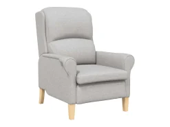 Clearance vidaxl poltrona Cinza Nuvem 76 x 94 x 102 cm tecido Cinzento