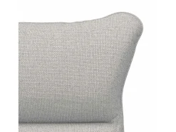 Poltrona*vidaxl poltrona Cinza Nuvem 69 x 74 x 93 cm Tecido e Contraplacado Cinzento