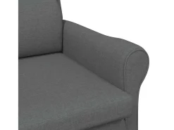 Poltrona*vidaxl poltrona escuro 76 x 94 x 102 cm tecido Cinzento