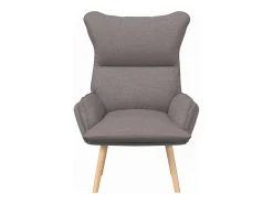 Poltrona|vidaxl poltrona Cinzento-acastanhado 69 x 74 x 93 cm Taupe