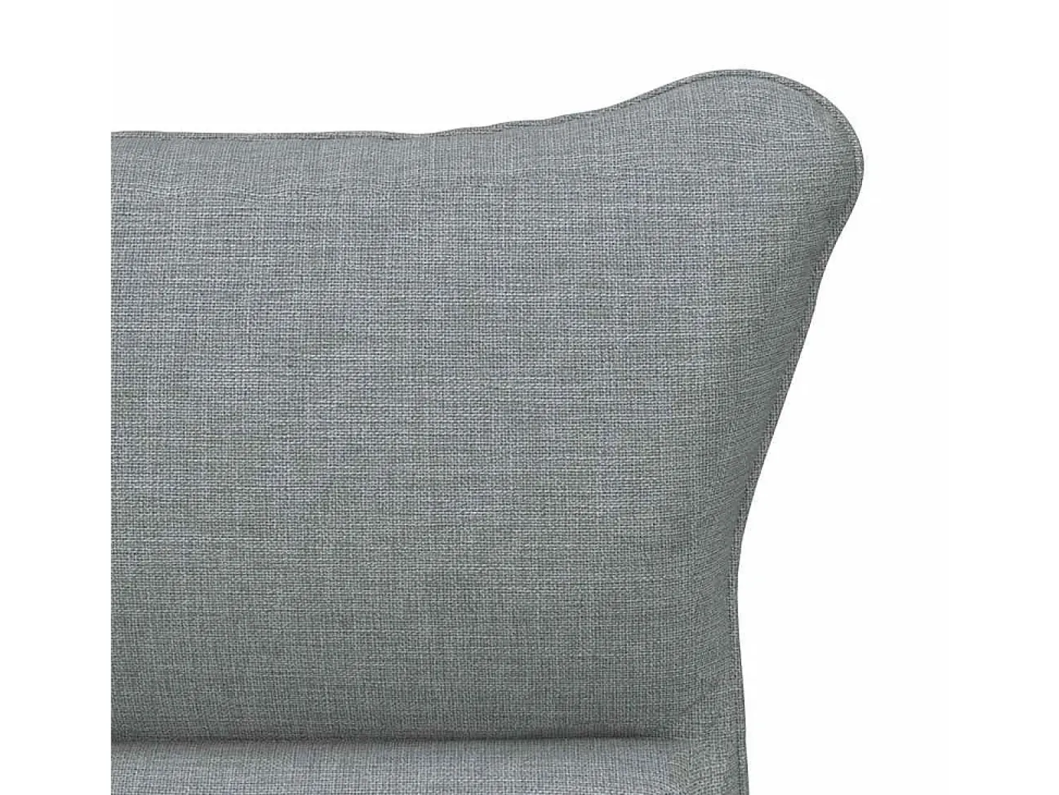Poltrona|vidaxl poltrona Cinzento-claro 69 x 74 x 93 cm Tecido e Contraplacado Cinzento claro
