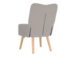 vidaxl poltrona Cinzento-claro 63 x 67 x 94 cm^ Poltrona