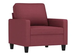 Poltrona com apoio de pés 60 cm tecido tinto PT190688^ Poltrona
