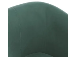 Poltrona*vidaxl Poltrona com apoio de pés veludo -escuro Verde