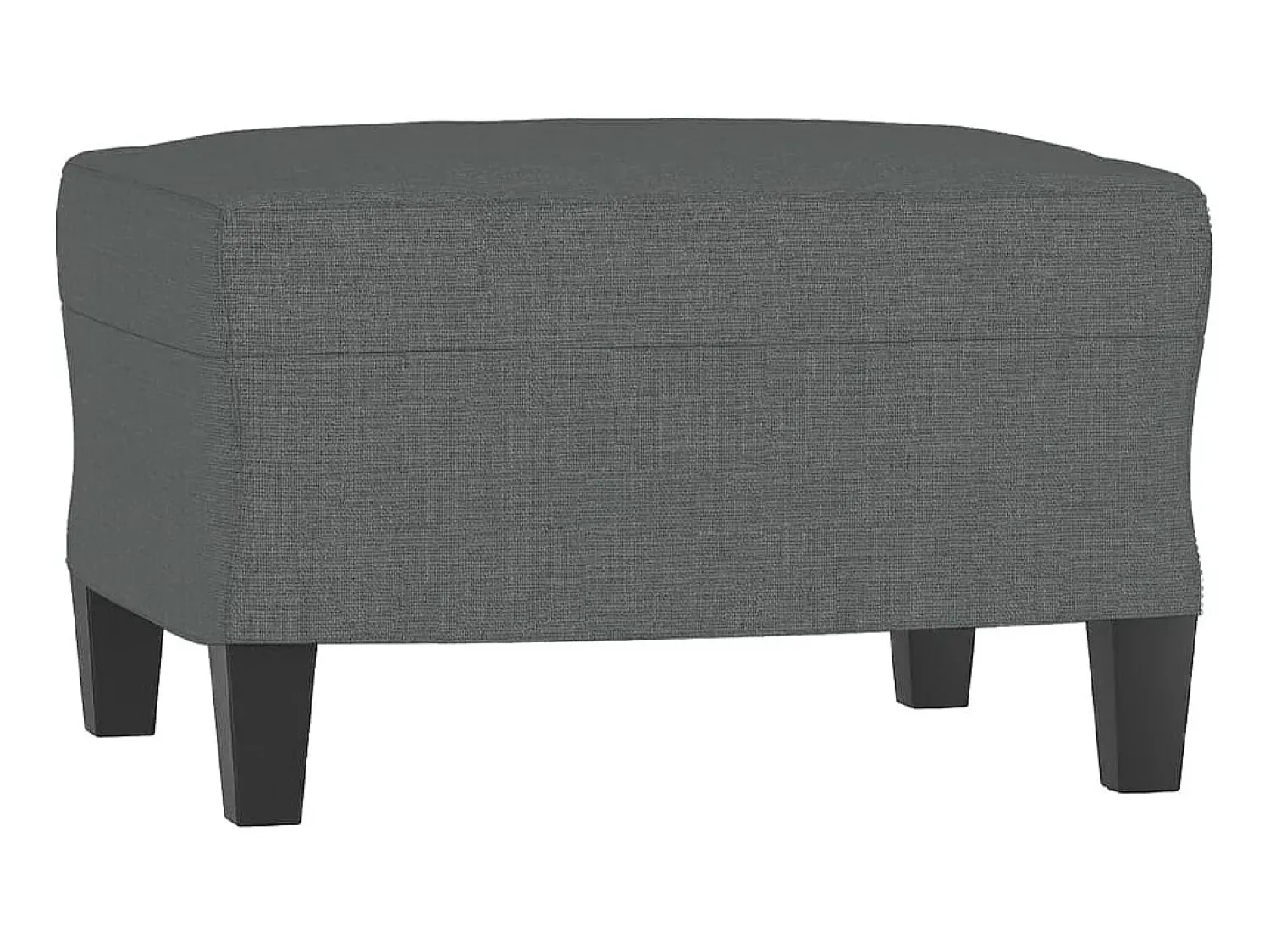 Poltrona* Poltrona com apoio de pés 60 cm tecido -escuro PT686270 Cinzento