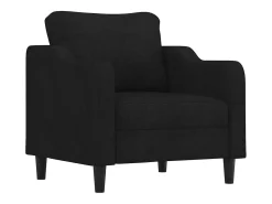 vidaxl Poltrona com apoio de pés 60 cm tecido^ Poltrona