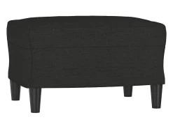 vidaxl Poltrona com apoio de pés 60 cm tecido^ Poltrona