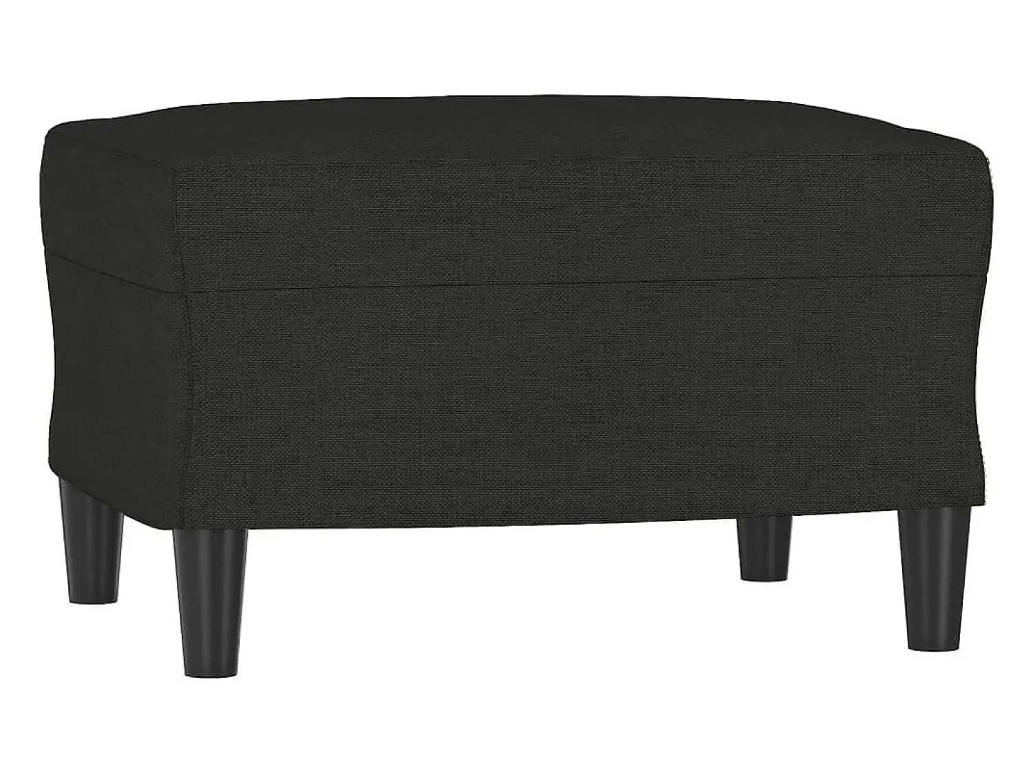 vidaxl Poltrona com apoio de pés 60 cm tecido^ Poltrona