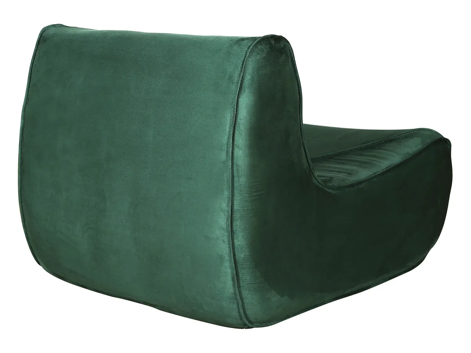Poltrona* Poltrona com apoio para os pés 86x102x70 cm nua n24-15 Verde