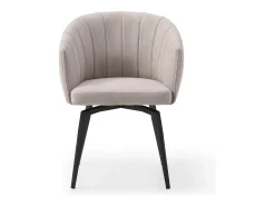 Poltrona* Poltrona com estrutura metálica e pernas 60x60 h81 cm Cinzento