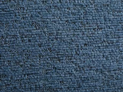 Poltrona|Vente-unique Poltrona concha em tecido chenille cor DELIPO Azul