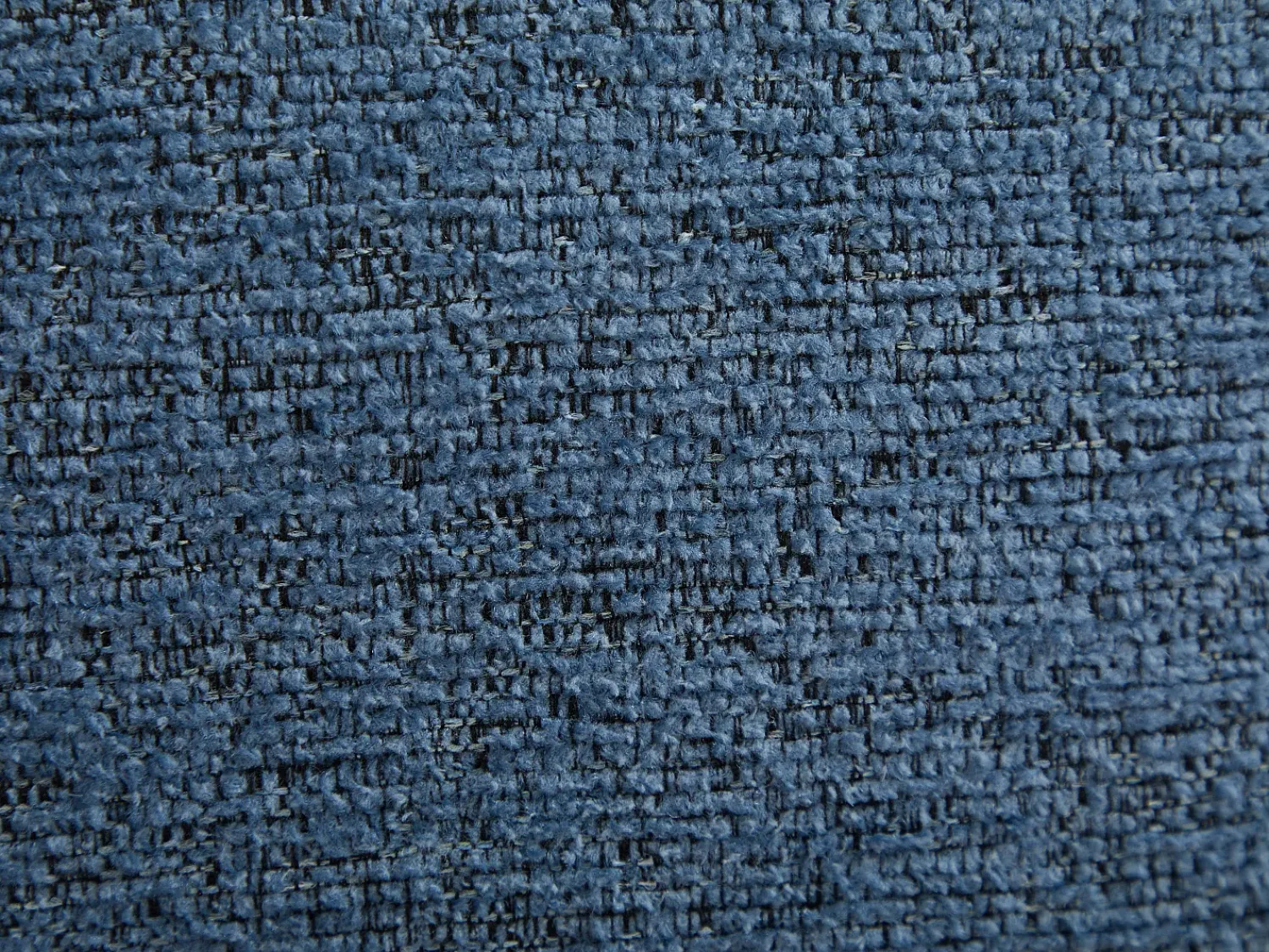 Poltrona|Vente-unique Poltrona concha em tecido chenille cor DELIPO Azul
