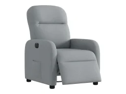 Poltrona* Poltrona Confortável | Poltrona reclinável elétrica tecido -claro SHL462825 Cinzento