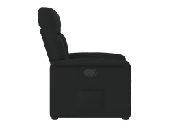 Poltrona* Poltrona Confortável | Poltrona reclinável elevatória tecido SHL179948 Preto
