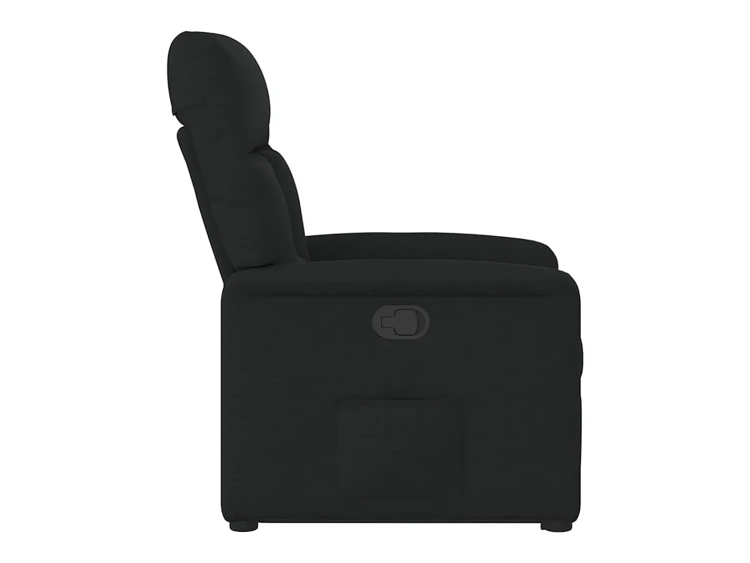 Poltrona* Poltrona Confortável | Poltrona reclinável elevatória tecido SHL179948 Preto