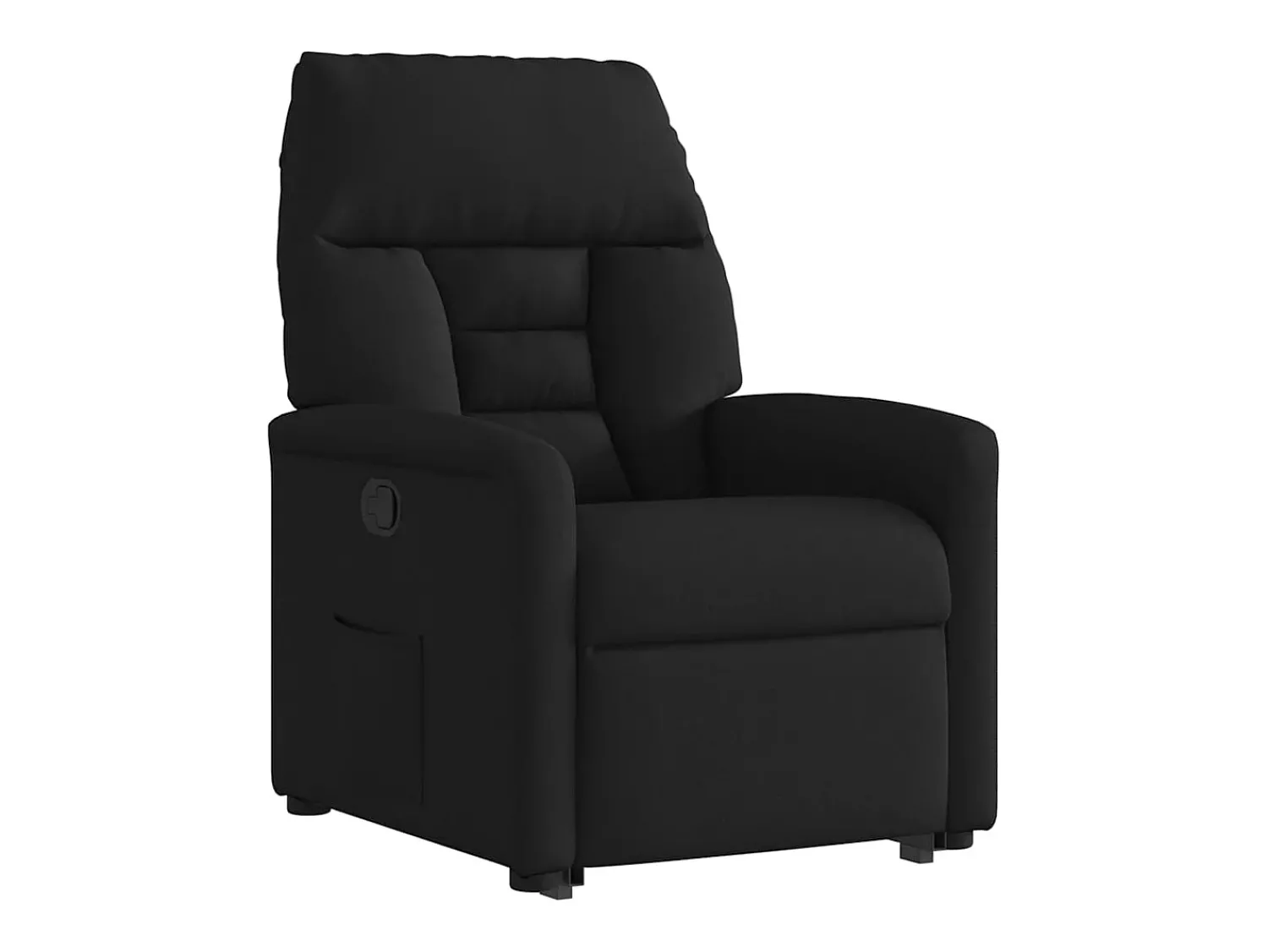 Poltrona* Poltrona Confortável | Poltrona reclinável elevatória tecido SHL179948 Preto