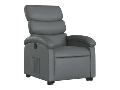 Poltrona Confortável | Poltrona reclinável elevatória couro artificial SHL423751^ Poltrona