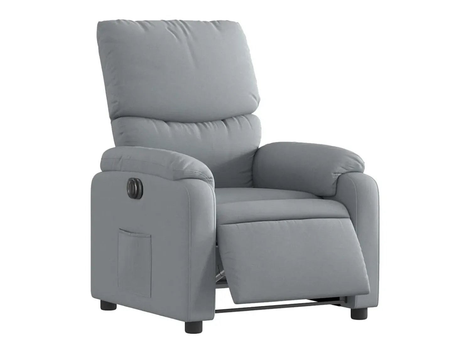Poltrona Confortável | Poltrona reclinável elétrica tecido -claro SHL415360^ Poltrona