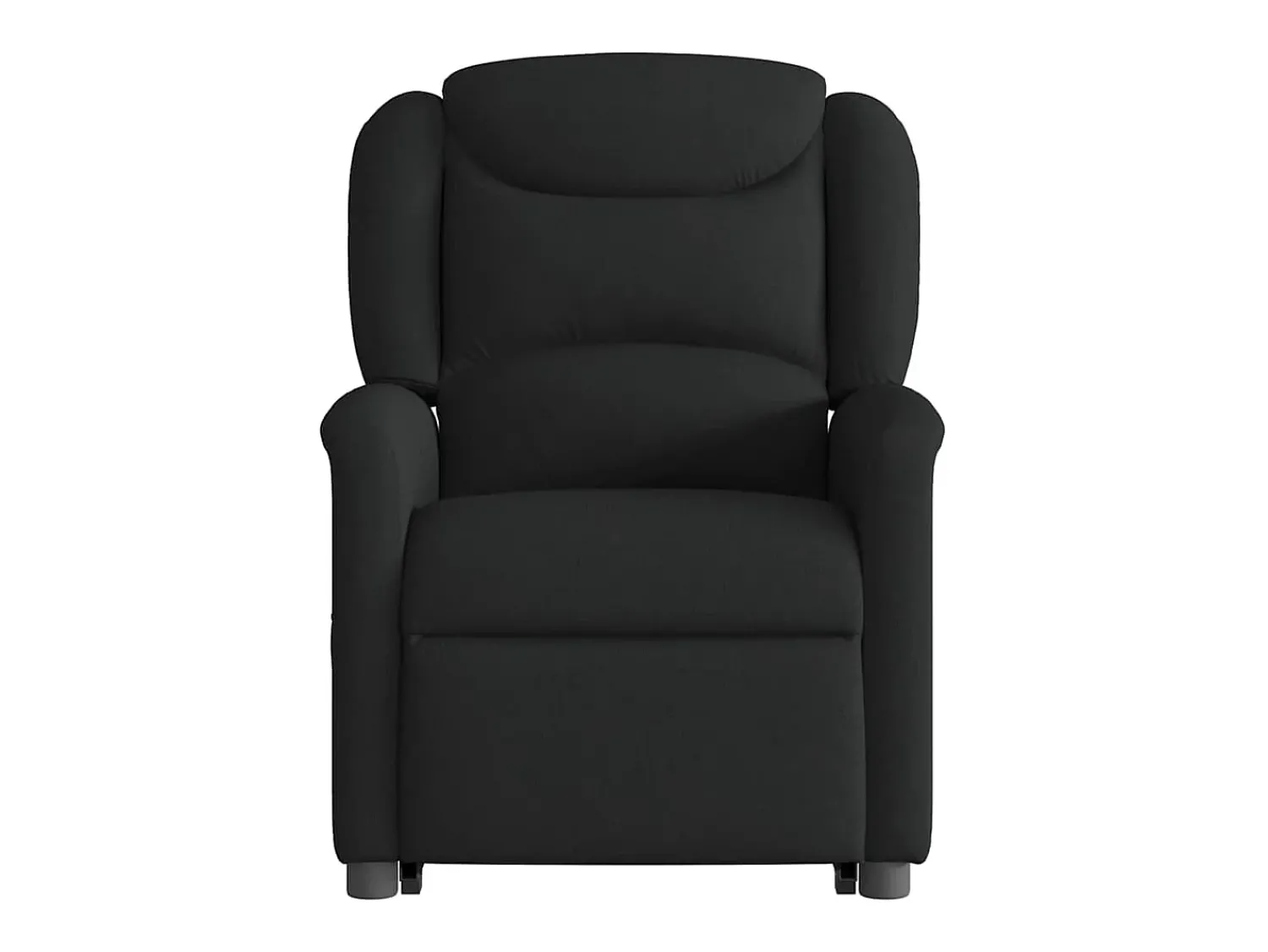 Sale Poltrona Confortável | Poltrona reclinável elevatória tecido SHL555965 Preto