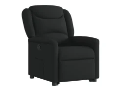 Sale Poltrona Confortável | Poltrona reclinável elevatória tecido SHL555965 Preto