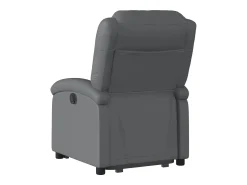 Poltrona Confortável | Poltrona reclinável elevatória couro artificial SHL103971^ Poltrona