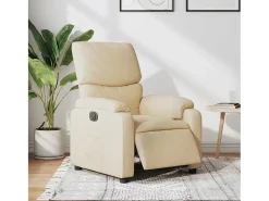 Poltrona Confortável | Poltrona reclinável elétrica tecido cor SHL395101^ Poltrona