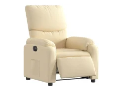 Poltrona Confortável | Poltrona reclinável elétrica tecido cor SHL395101^ Poltrona