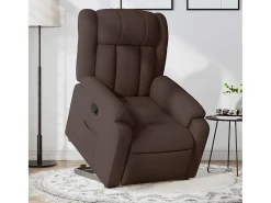 Poltrona Confortável | Poltrona reclinável elevatória tecido -escuro SHL364770^ Poltrona