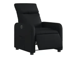 Sale Poltrona Confortável | Poltrona reclinável elétrica couro artificial SHL830730 Preto