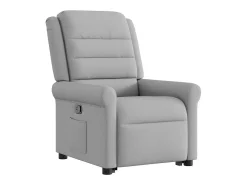 Discount Poltrona Confortável | Poltrona reclinável elevatória tecido -nublado SHL869048 Cinzento