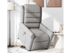 Discount Poltrona Confortável | Poltrona reclinável elevatória tecido -nublado SHL869048 Cinzento
