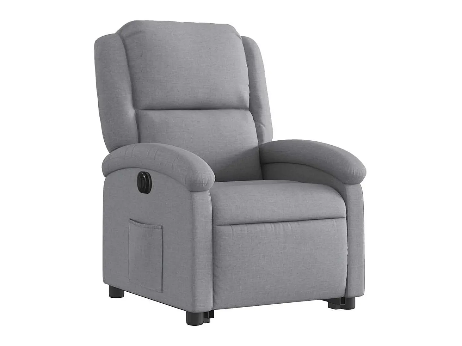 Poltrona* Poltrona Confortável | Poltrona reclinável elevatória elétrica tecido -claro SHL45813 Cinzento