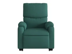 Poltrona Confortável | Poltrona reclinável elevatória tecido verde-escuro SHL327375^ Poltrona