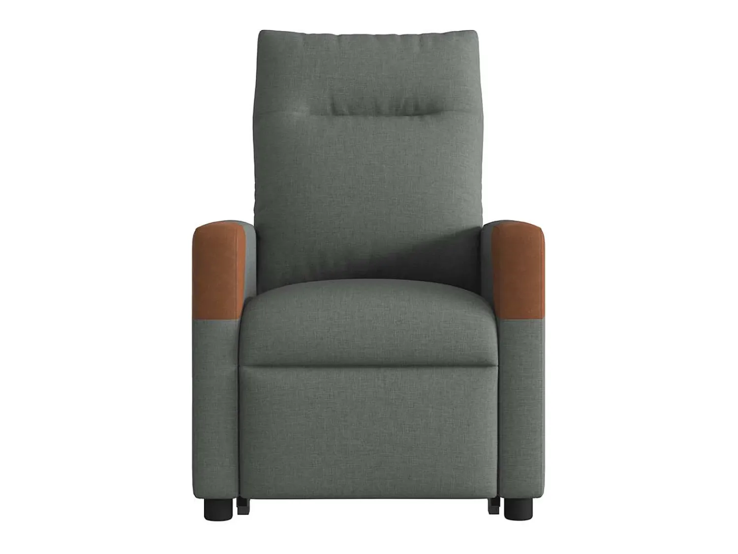 Poltrona* Poltrona Confortável | Poltrona reclinável elevatória tecido cinzento-escuro SHL757023 Cinza antracite