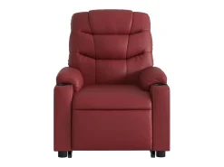 Poltrona Confortável | Poltrona reclinável elevatória couro artificial tinto SHL761103^ Poltrona