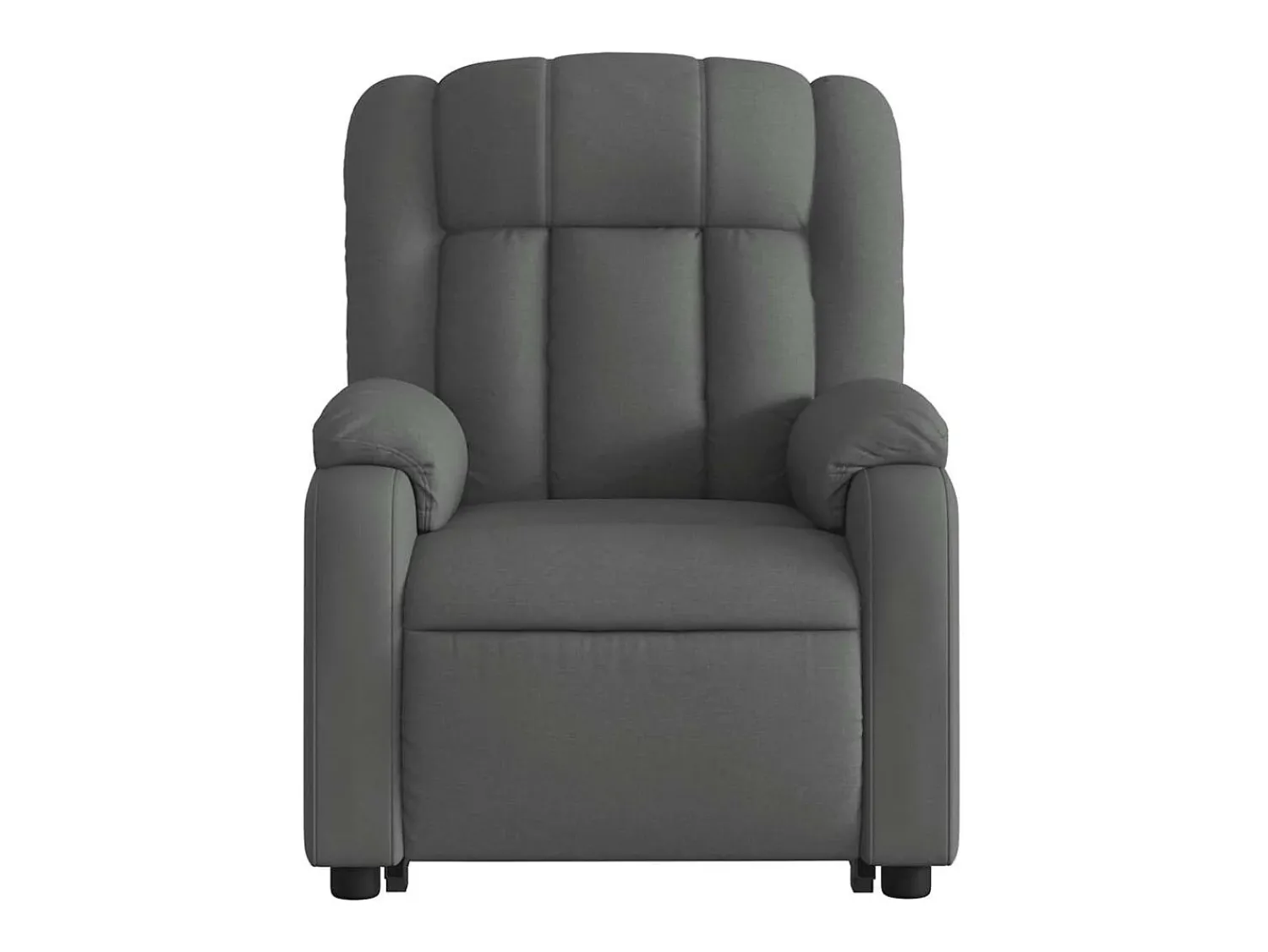 Poltrona* Poltrona Confortável | Poltrona reclinável elevatória elétrica tecido cinzento-escuro SHL905041 Cinza antracite